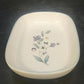Pfaltzgraff April Casserole Dish 7" Rectangular Baker Floral Stoneware USA Vtg