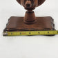 Set of 2 Teakwood Wall Sconce Candle Holders 6"H Fits 4" Candles Natural Wood