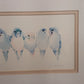 Valerie Pfeiffer Budgies Galore Framed Art Print Bird Watercolor