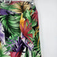 California Krush Tropical Wrap Skirt Women's Medium Rayon Floral 90s Vtg Mexico
