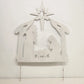 Outdoor Nativity Scene Metal Yard Stake Holy Family Christmas Decor 21"w x 24"h