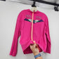 Wrangler Women’s Medium Pink Western Blouse Button Front Applique 90s Cowgirl Rodeo Shirt