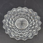 Fostoria American Glass Salad Plate 7.75 Inch Starburst Pattern