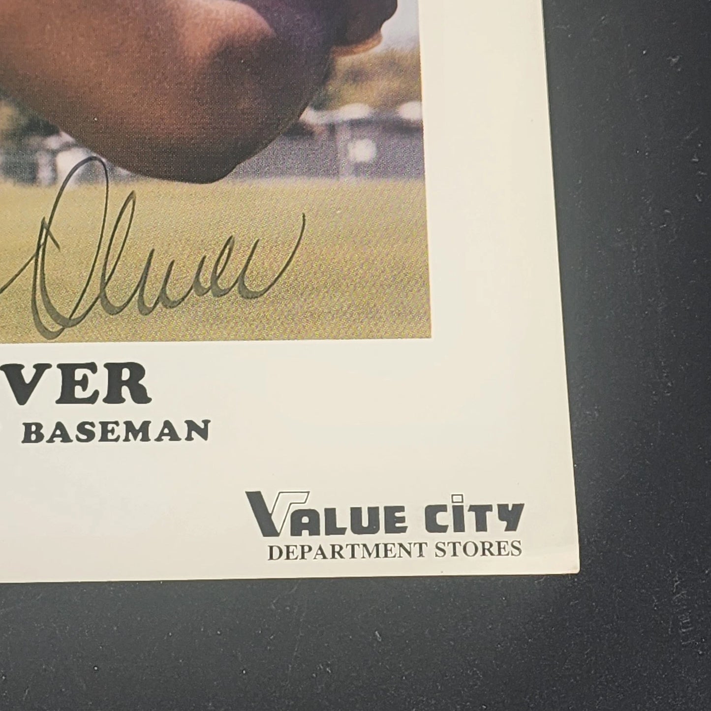 Al Oliver Autographed 8x10 Photo Pirates MLB Vintage