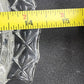 Brilliant Cut Glass Oval Divided Veggie Tray Stars Lines Scallop Edge Center Lid