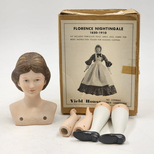 Florence Nightingale Bisque Doll Kit by Yield House w Head Arms & Legs