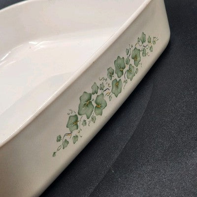 Corelle Corning Callaway White Ivy F21-B 4.5Liter Casserole Roaster Lasagna Dish