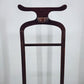 Wood Valet Butler Floor Standing Men's Clothes Suit Wardrobe Rack 45"h x 17"w