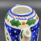 Chocolate Pot and Lid by Present Tense Italy Hand Painted Nine Cups 8.75"h x 6"d