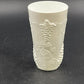 Indiana Glass Milk Glass Tumbler Harvest Pattern 3.25"x5.75" Vintage Drinkware