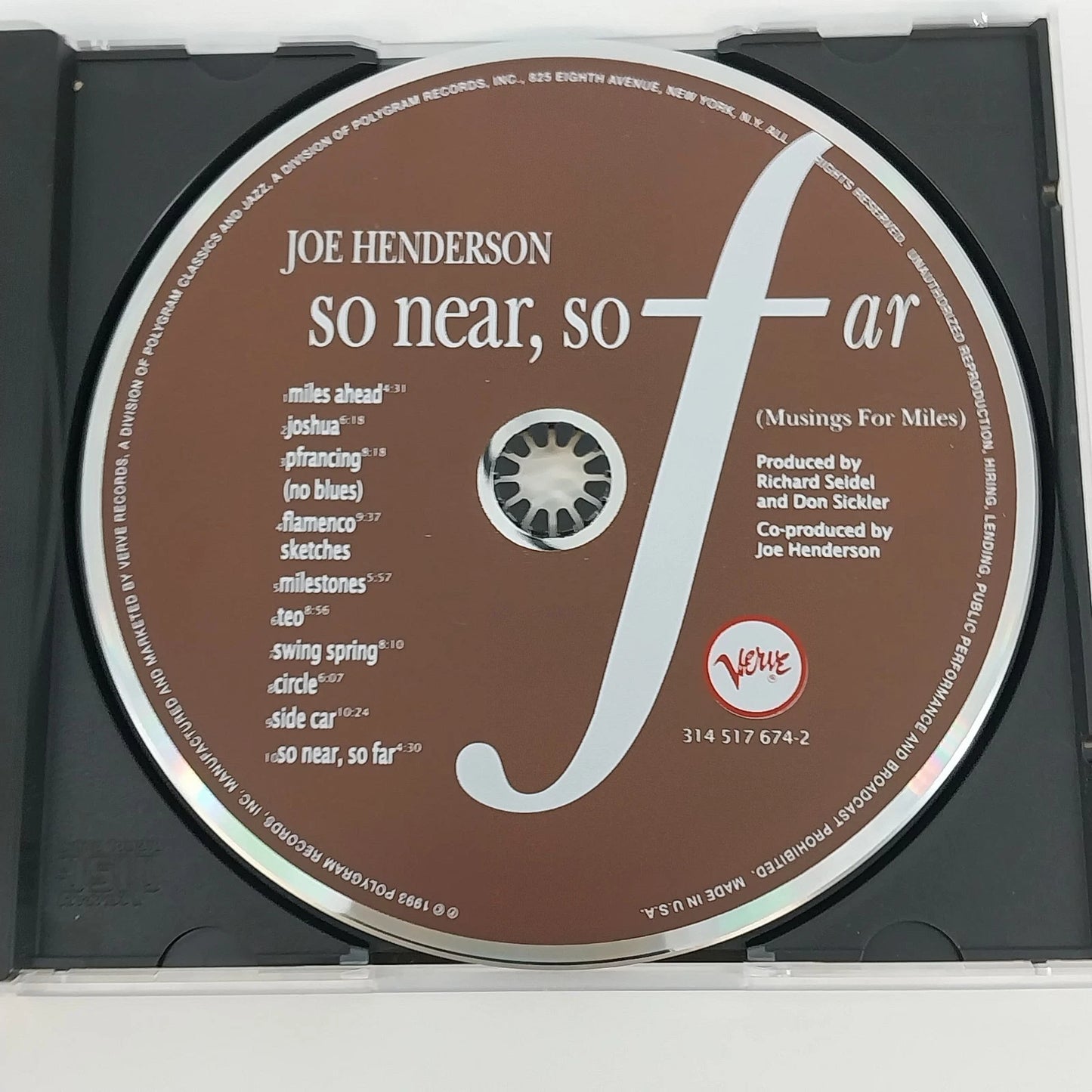 Joe Henderson 4 CD Lush Life So Near So Far Double Rainbow Straight No Chase Vtg