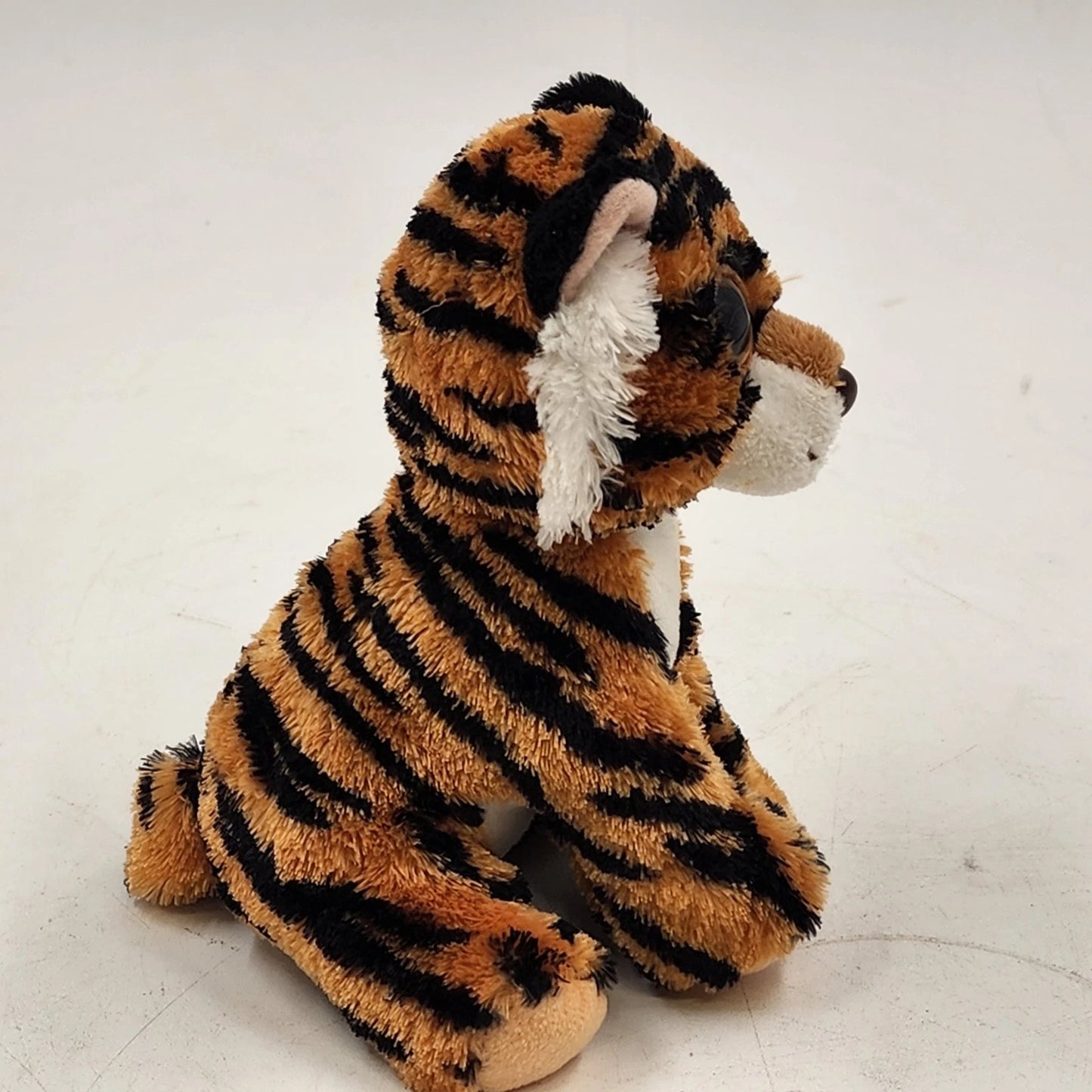 Ty Beanie Babies Stripers 2011 Tabby Cat Plush Orange Tiger Stripes 6" Polyester