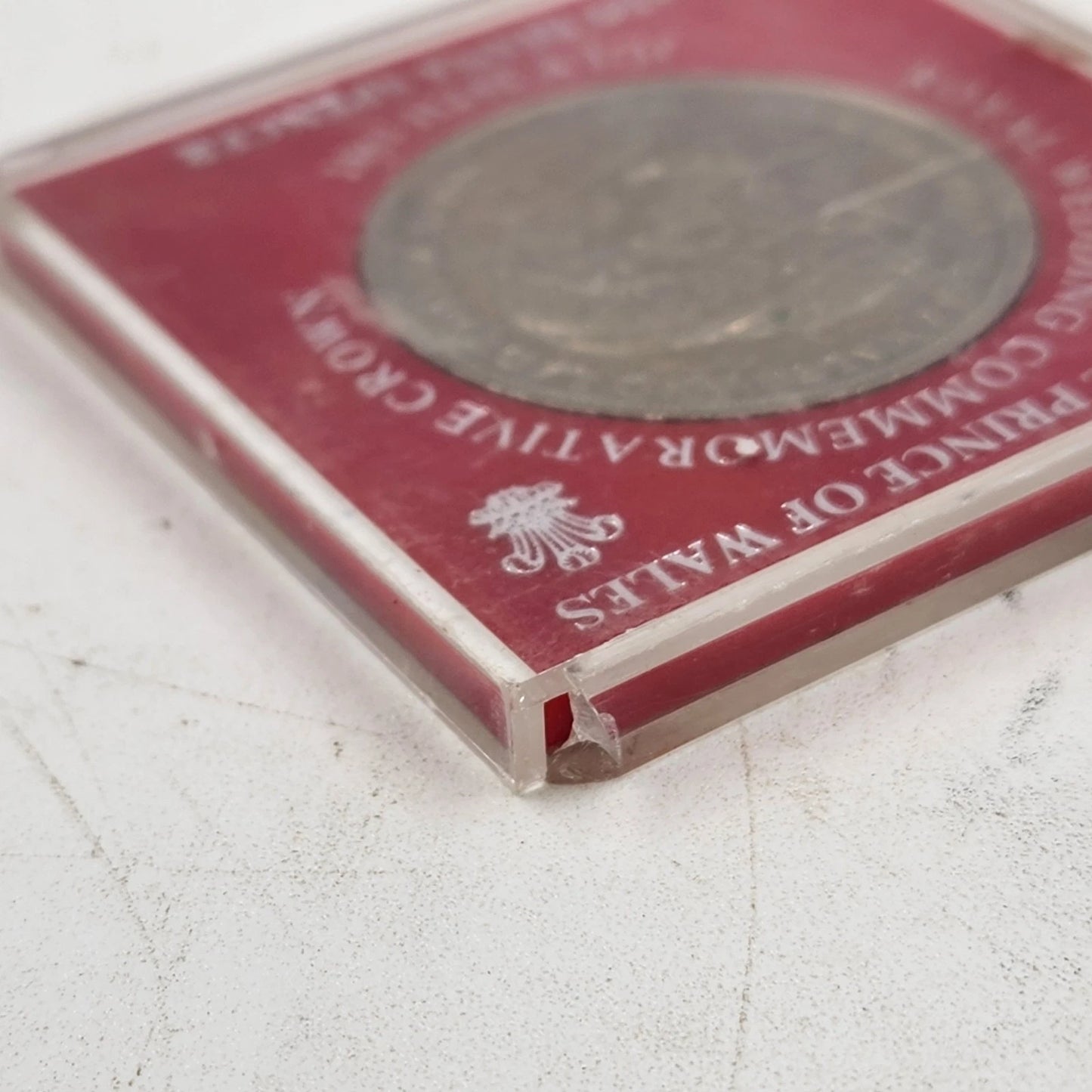 Prince Charles & Lady Diana Royal Wedding Commemorative Crown Coin July 29 1981