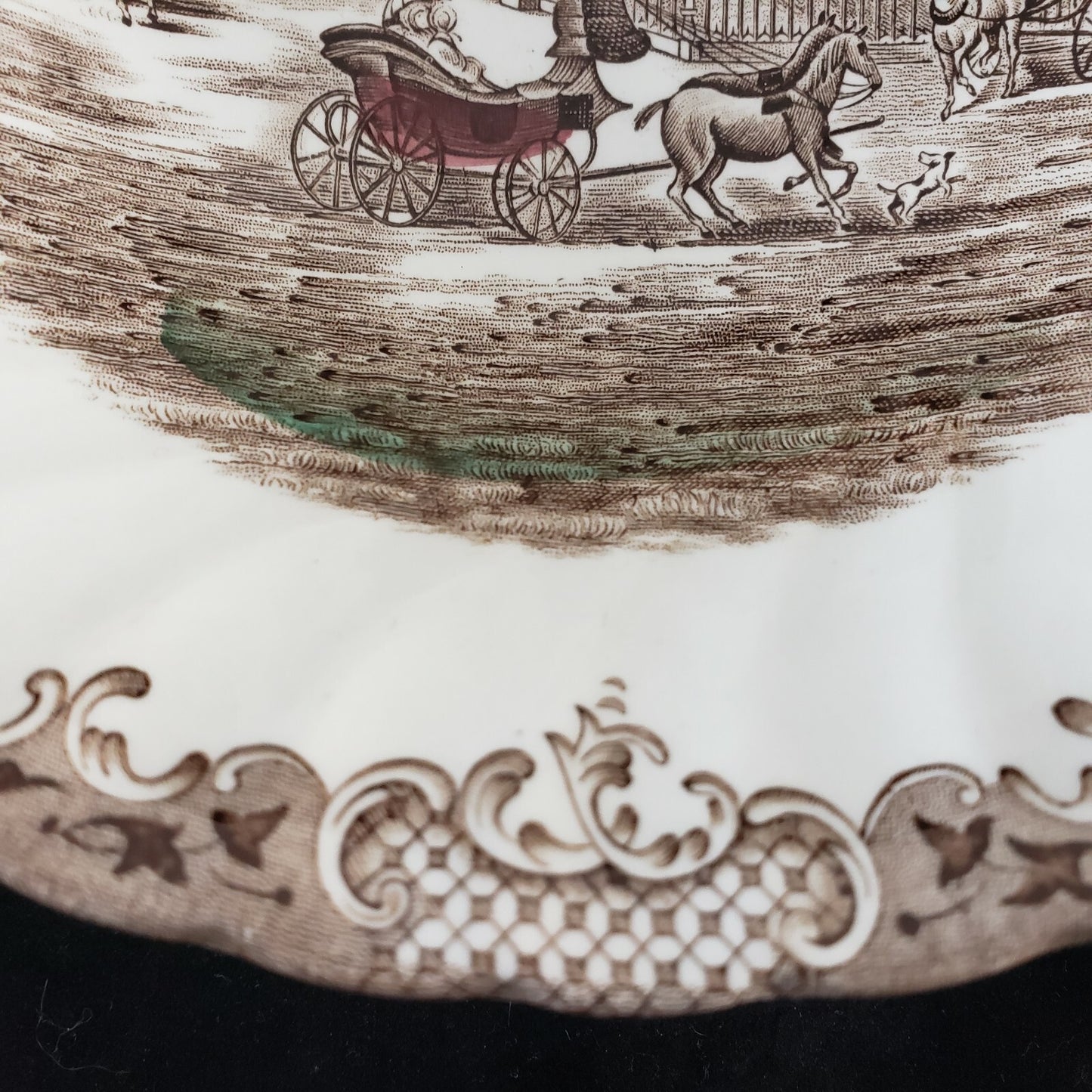 French Provincial Round Vegetable Bowl 8" Heritage Hall 4411 Johnson Brothers
