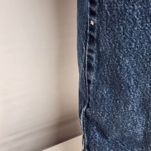 Levi's Jeans Pants Men's Size 36 x 32 Blue Loose Straight Denim 505 Distressed