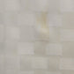 White Rectangle Tablecloth with Windowpane Checkered Striped Pattern 52"x70"