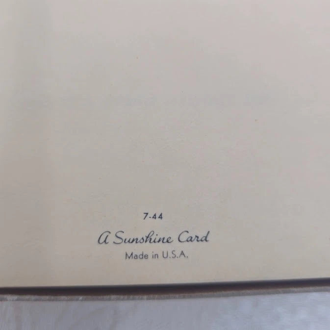 1950's Christmas Cards Pack Sunshine Cards 49 Unused Cards in Box Linen Style