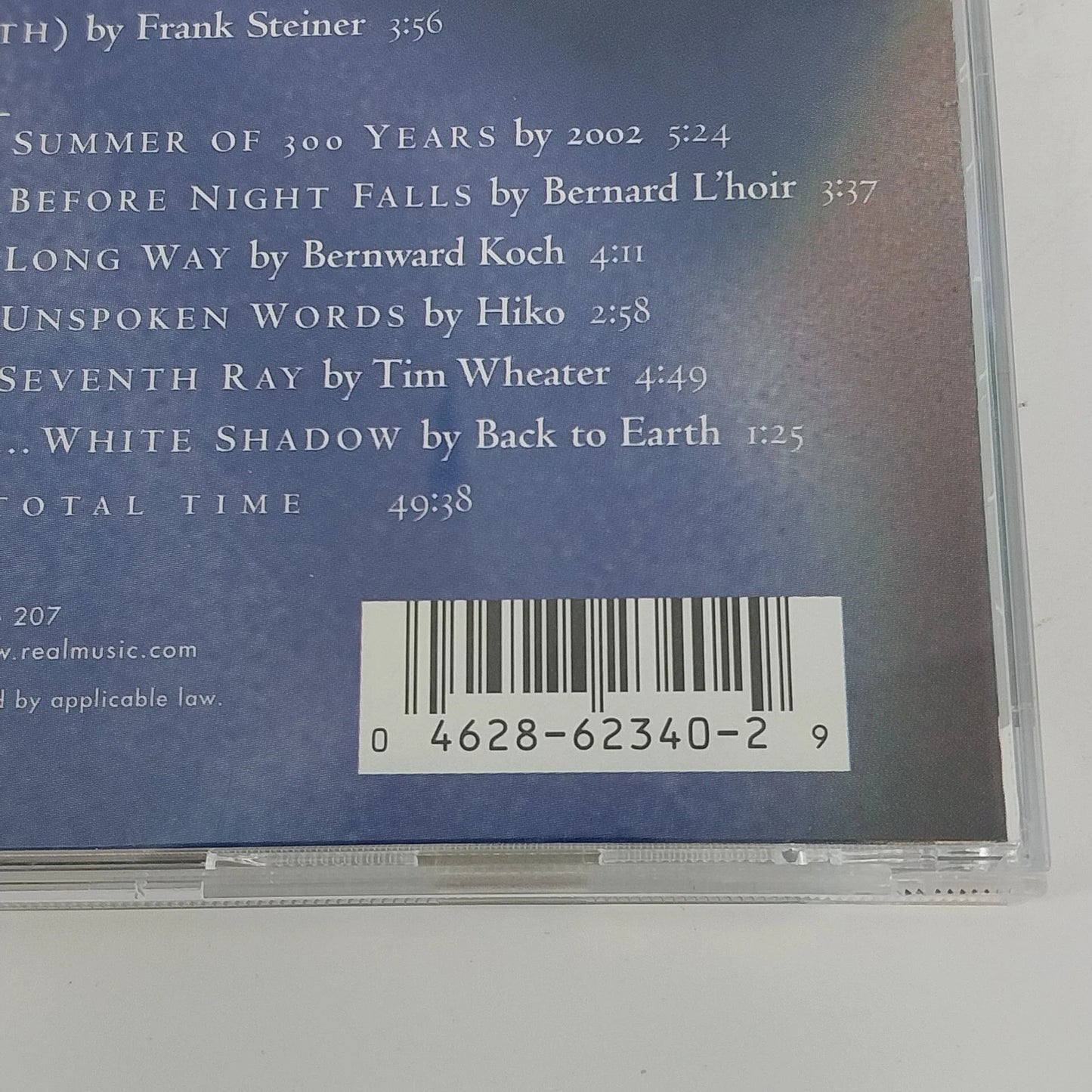 Touching Beauty Various Artists Real Music New Age Instrumental CD 1999 13 Track