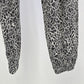 ADY P Women’s Jogger Pants with Contrast Panel in Mono Leopard Print XS China