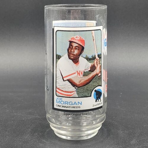 Joe Morgan '93 McDonalds Coca Cola Baseball Glass Tumbler All Time Greatest Team