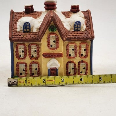 Mansion House Christmas Victorian Village National Decoration 1991 No Light