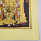 Tirupati Balaji Venkateswara Swamy Art Print Gold Leaf Embossed 13"x19" Poster