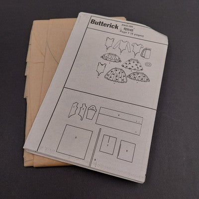 Butterick B5545 Sewing Pattern Uncut 2010 Children's Leotard Skirt Bag Size 6-8