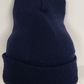 Thomas Glass Company Embroidered Navy Blue Beanie Stocking Cap Vintage