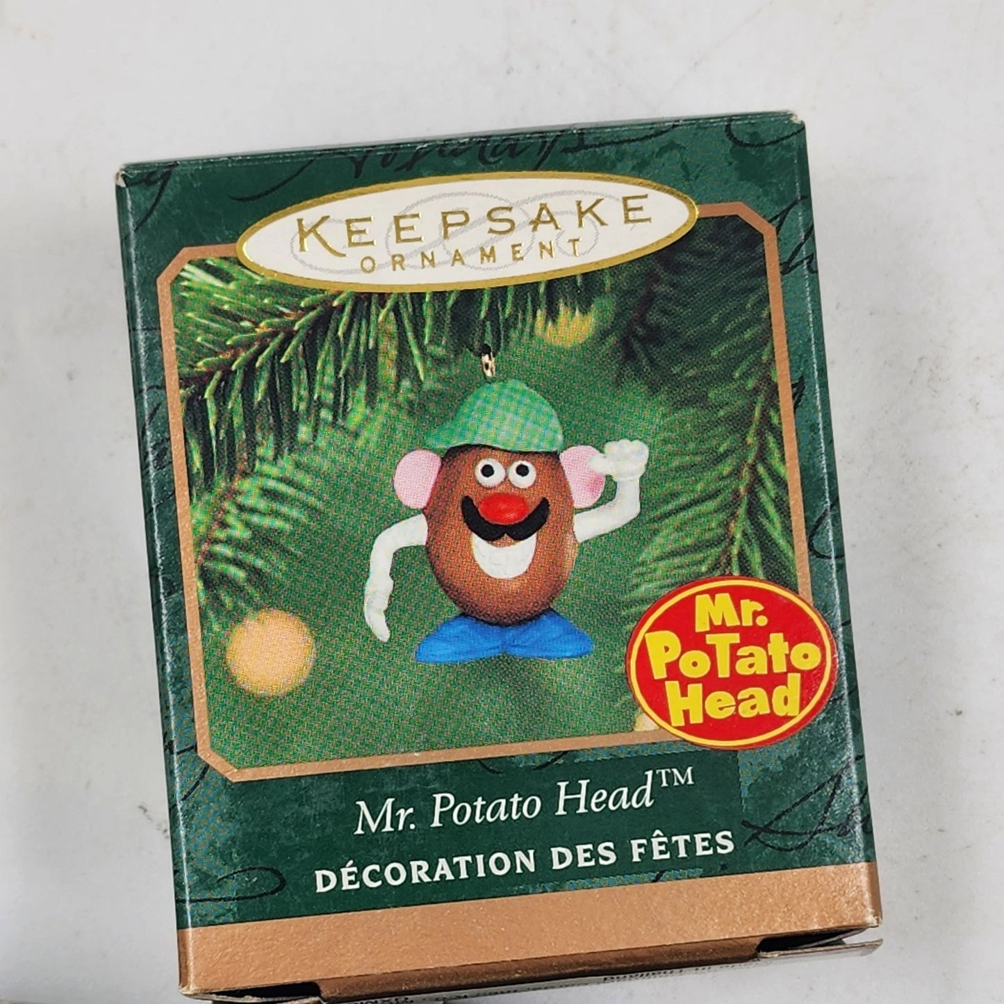 3 Hallmark Keepsake Ornaments 1999–2000 Roll-a-Bear Celestial Bunny Potato Head