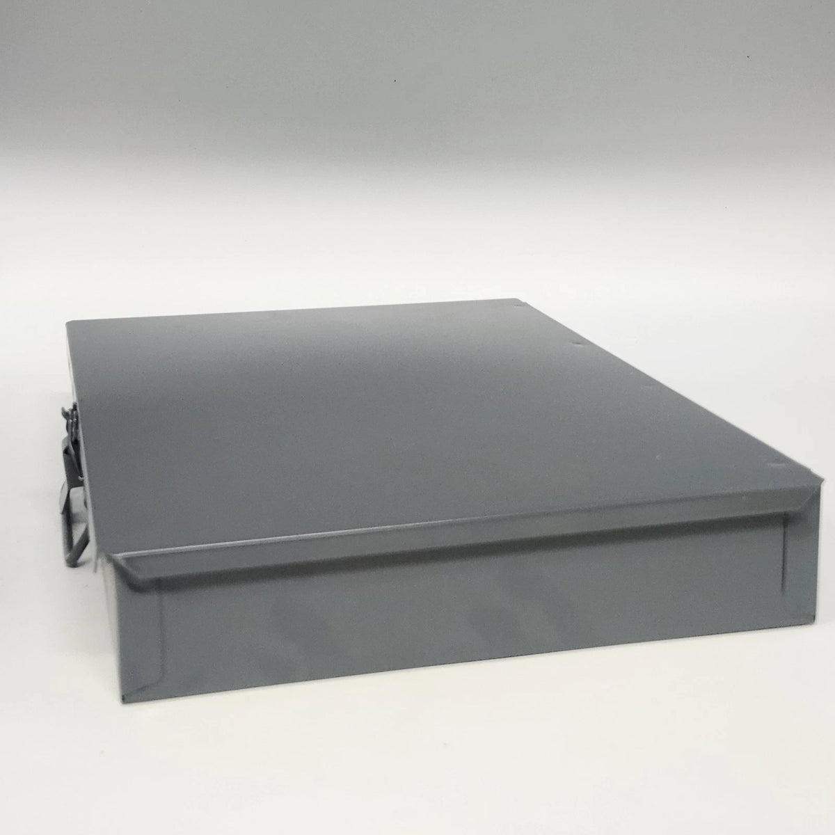 Durham MFG 211-95 Small Steel Compartment Box 12 Compartment Gray USA Hinged Lid