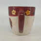 Canterbury Potteries Morning Sunrise Rooster Coffee Mug 4" Hand Painted