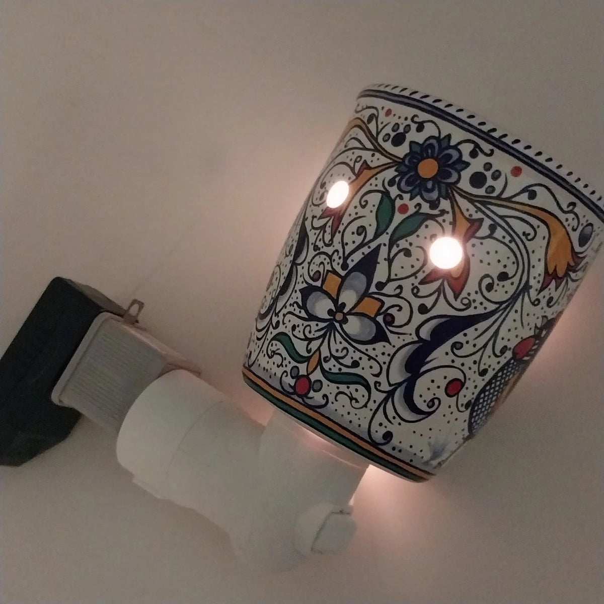 Scentsy Home Italian Rooster Mini Wax Warmer Nightlight Plug In Ceramic Boxed