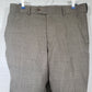 Stafford Dress Pants Slacks Men's Brown Flat Front Pockets Classic Fit 34x30 EUC