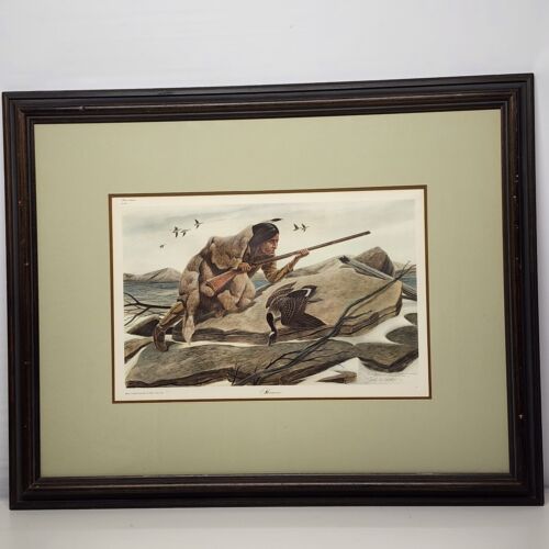 John A. Ruthven SHA-WNEE Signed Limited Edition Framed Lithograph Wildlife Art