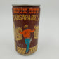 Sioux City Sarsaparilla Chocolate Soda Pop Empty Can with Cowboy 12oz 2.25" x 5"