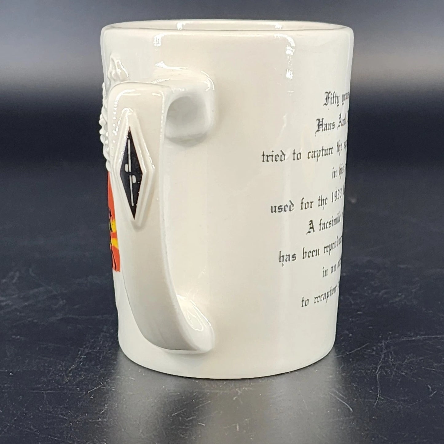 Hall China 1983 Christmas Mug Limited Edition 715/1500