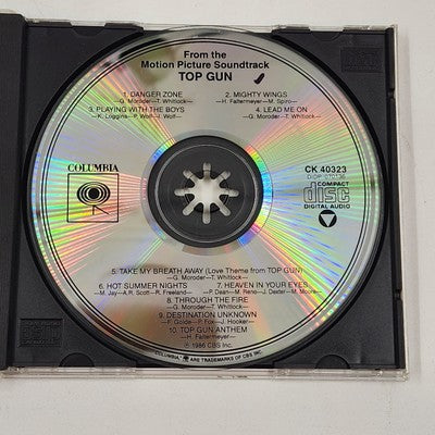 Set 4 CDs Original Movie Soundtrack Top Gun FORREST GUMP Eight Seconds TITANIC