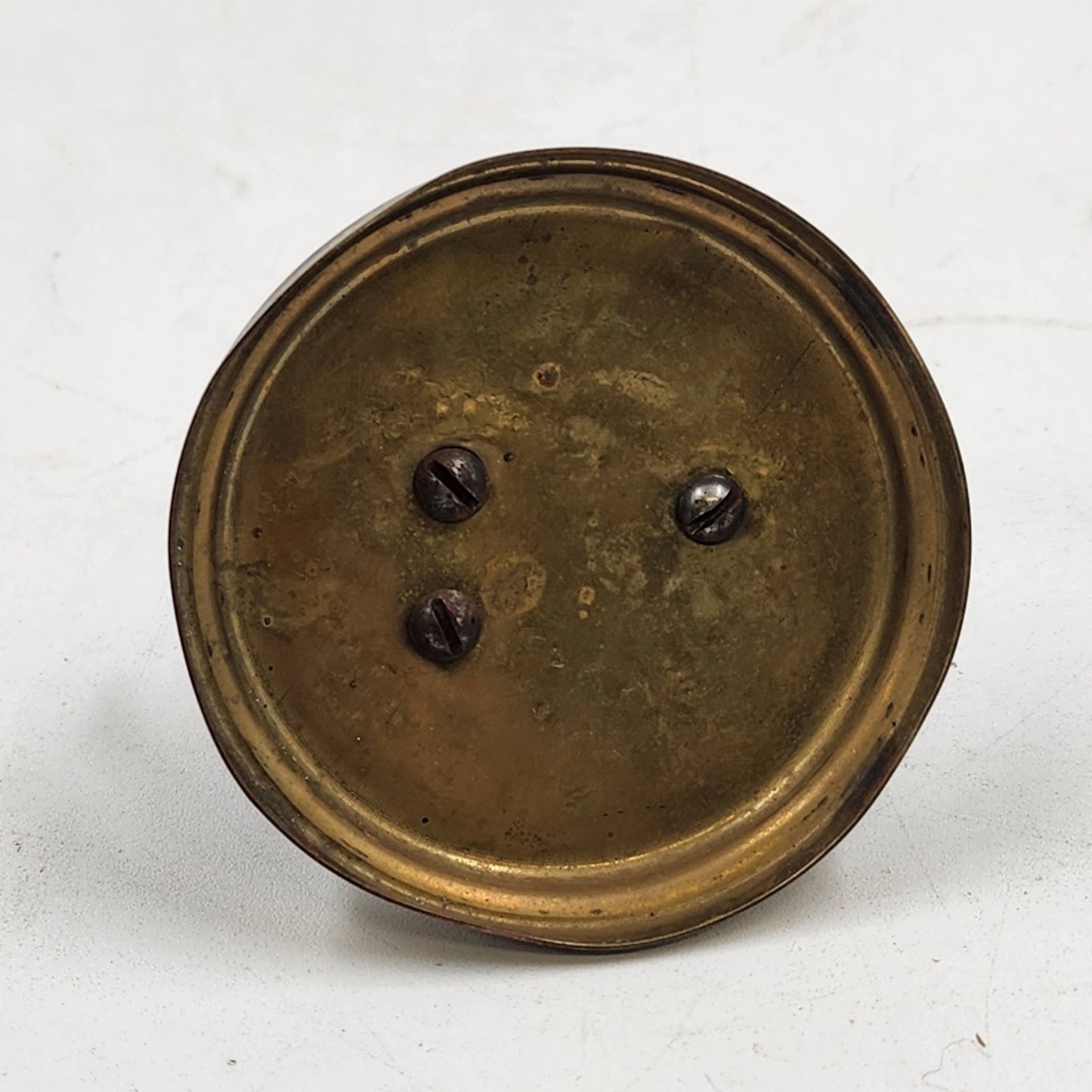 Cast Bronze Scottish Terrier Pen Holder Dog Desk Figurine 2.5" x 2.75"