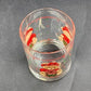 Vintage Tienshan Theodore Country Bear Christmas Glasses – Set of 4 Double Old Fashioned Tumblers – Holiday Barware – 4.25” Tall