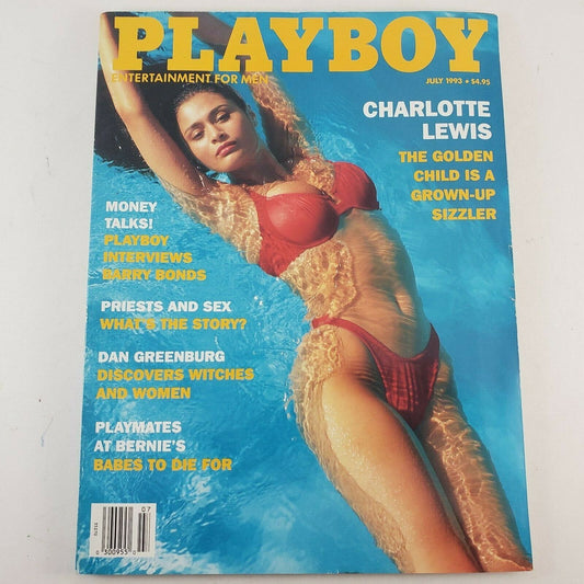 Playboy Magazine Vintage July 1993 Barry Bonds Interview & Playmates at Bernie's