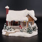 Thomas Kinkade Childhood Home Lighted Christmas Cottage