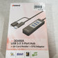 USB Hub 3.0 Inland iH 3048A 3-Port SD Card Reader OTG Adaptor Black