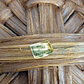 Handwoven Bamboo Ikebana Philippine Basket 18" Diameter x 11" High Footed Vtg