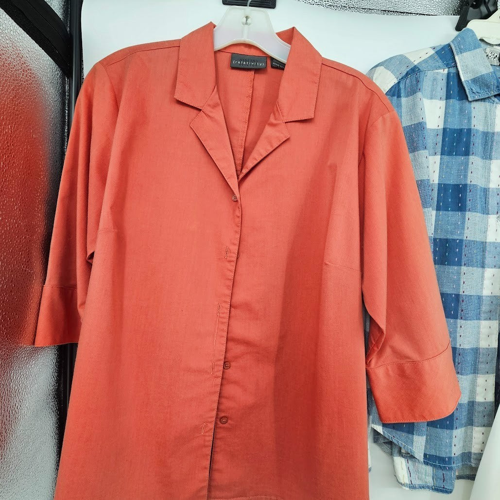 Lot 5 Ladies Tops Shirts Size Medium Tees & Button Up Josephine Nicola Ideology