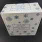 Snowmen Candle Holders Set of 3 Blue White Christmas Decor