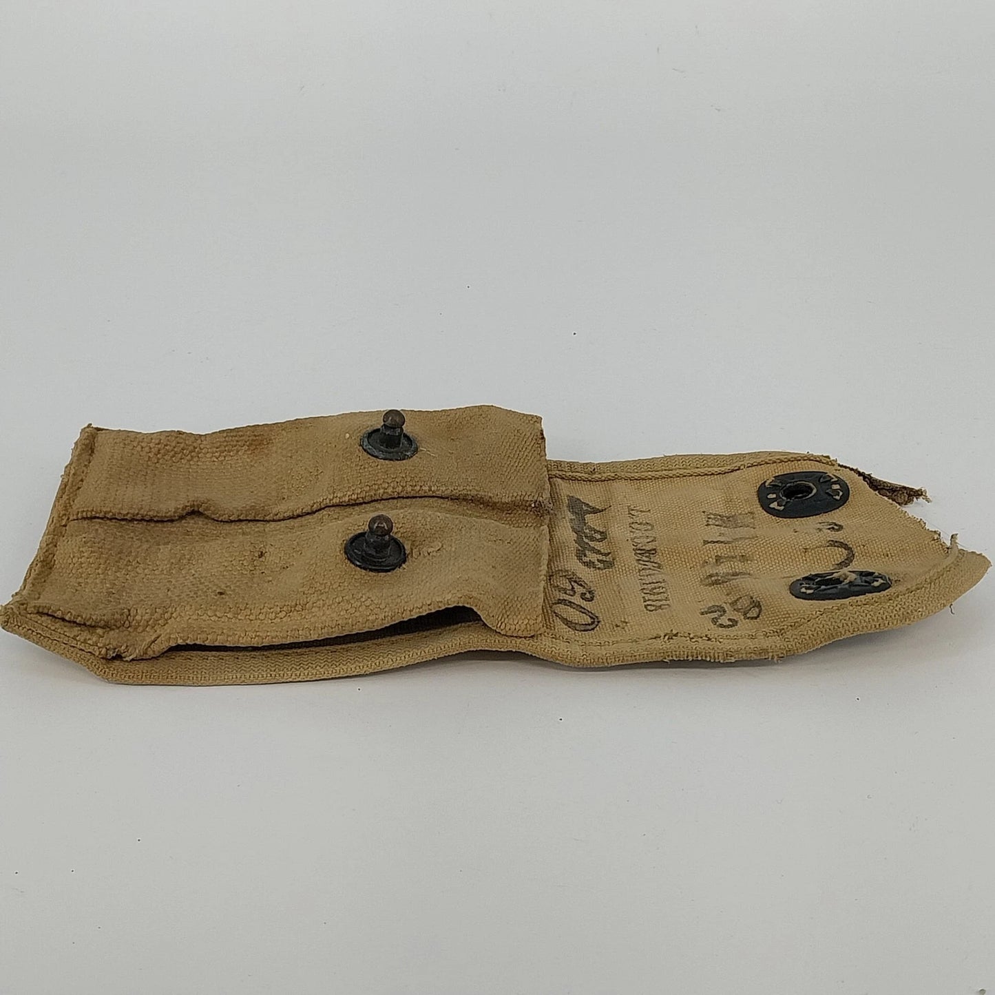 US Army LCC & Co M1911 Colt .45 Pistol Magazine Pouch WWI 1918 Ammo Clip Holder