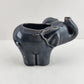 5 Small Elephant Various Figurines Red Stone Pewter Brass Precious Moments Vase