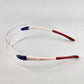 Odyssey Safety Glasses by Gateway PolySquare Lens Freedom Temple Meets ANSI Z87 (Clear)