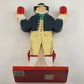 Dutch Folk Art Vintage Ikea Candlestick Holder Man Woman Lizzy Velander Wood 11"