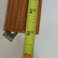 Jeweled Cross Co Shroud of Turin Wood Metal Crucifix 15" INRI Vintage